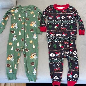 Hanna Andersson Bundle of Two Holiday Pajamas